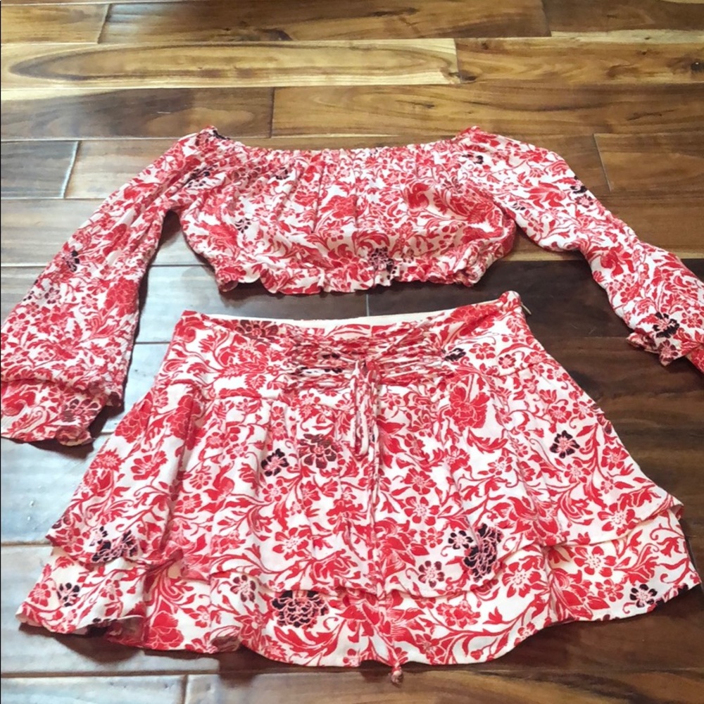 Cute skirt set